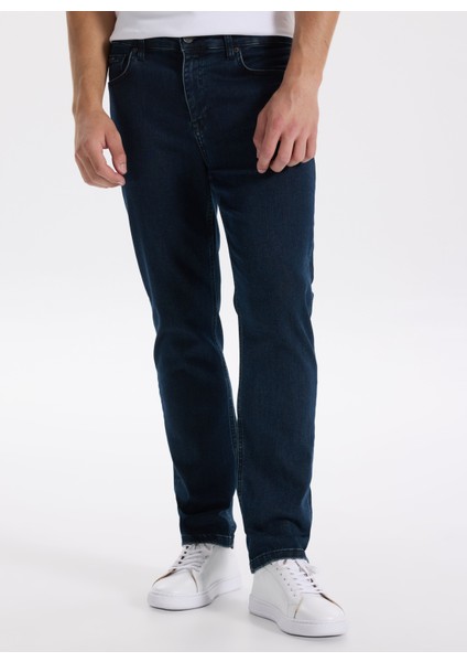 Normal Bel Normal Paça Slim Fit Koyu Lacivert Erkek Denim Pantolon F5WM-PNT 2855 indirimleri