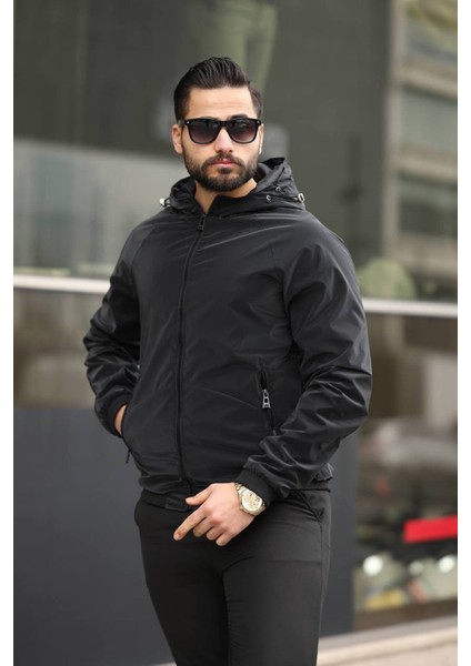 Kapüşonlu, Standart Fit, Suya Karşı Dayanıklı, Fermuarlı, Ribanalı Yağmurluk USE211 indirimleri