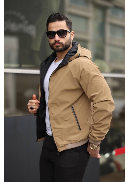 Kapüşonlu, Standart Fit, Suya Karşı Dayanıklı, Fermuarlı, Ribanalı Yağmurluk USE211 modelleri