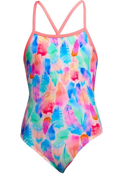 Tmt Tickle Pink Kız Çocuk Bağlama Askılı Mayo