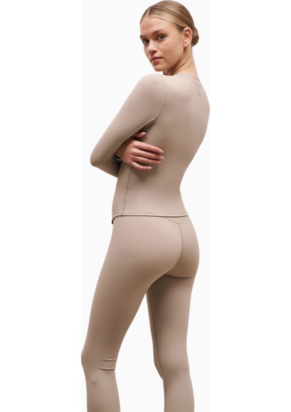Base Sculpting Long Sleeve Top Uzun Kollu Şekillendirici Kadın Üst indirimleri