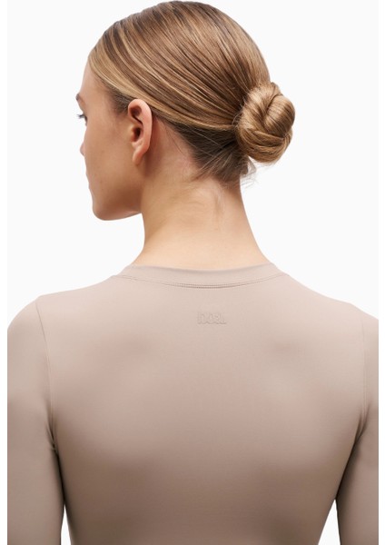 Base Sculpting Long Sleeve Top Uzun Kollu Şekillendirici Kadın Üst