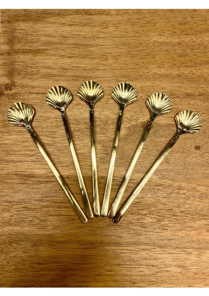 Istiridye Gold 6'lı Çay Kaşık