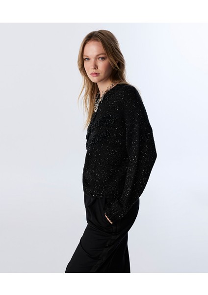 PAYETLİ BONCUK İŞLEMELİ KAZAK TW6250050446001 fiyatları