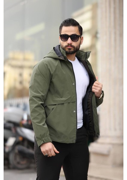 Çıkarılabilir Kapüşonlu, Regular-Fit, Suya Karşı Dayanıklı, Rüzgarlık, Yağmurluk USE527 fırsatları