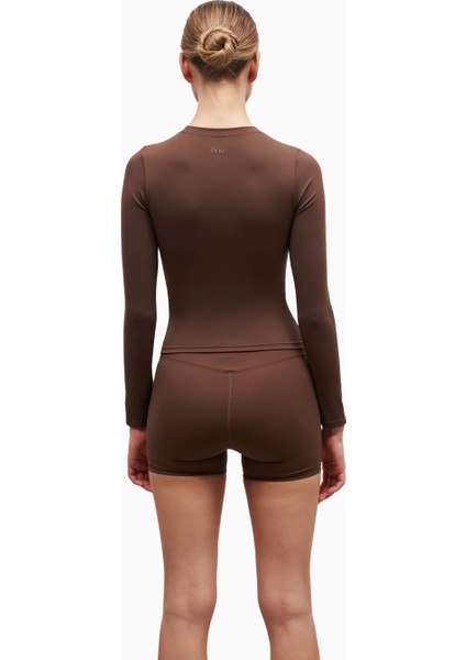 Base Sculpting Long Sleeve Top Uzun Kollu Şekillendirici Kadın Üst