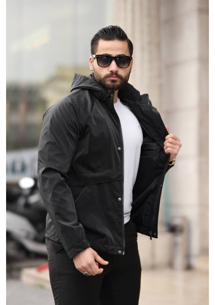 Çıkarılabilir Kapüşonlu, Regular-Fit, Suya Karşı Dayanıklı, Rüzgarlık, Yağmurluk USE527 fırsatları