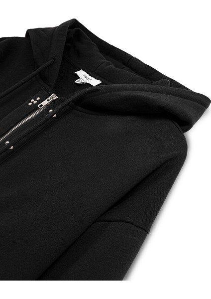 PÜSKÜLLÜ TROK BASKILI SWEATSHIRT TW6250091045001 fırsatları