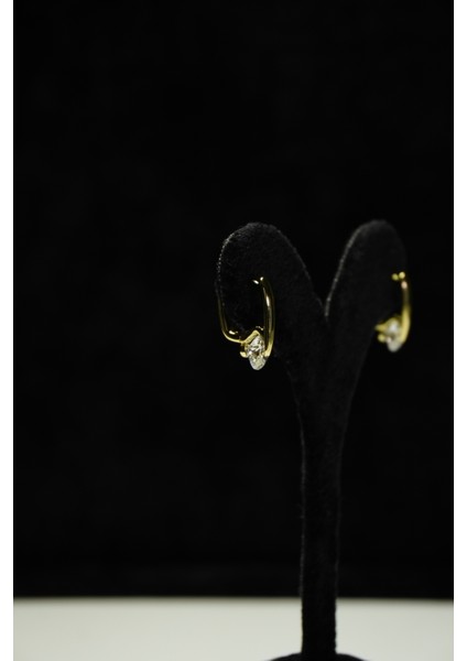 Zirkon Taşlı Çelik Küpe indirimleri