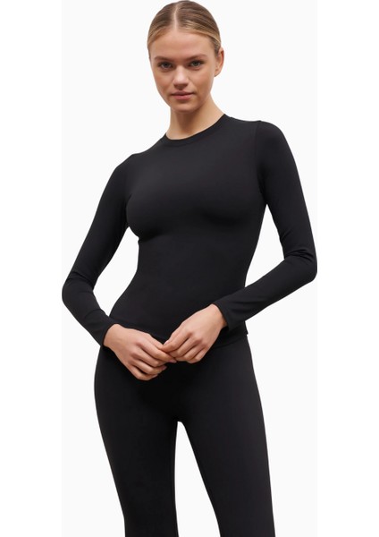 Base Sculpting Long Sleeve Top Uzun Kollu Şekillendirici Kadın Üst