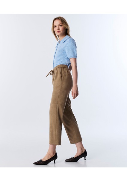 SÜET GÖRÜNÜMLÜ PANTOLON TW6250003210027 fiyatları