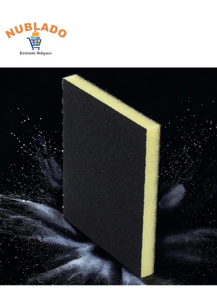 Sünger Zımpara 9.5 x 12.5 cm Takoz Blok Flex Taşlama Ahşap El Zımparası 150 Kum 1 Adet modelleri