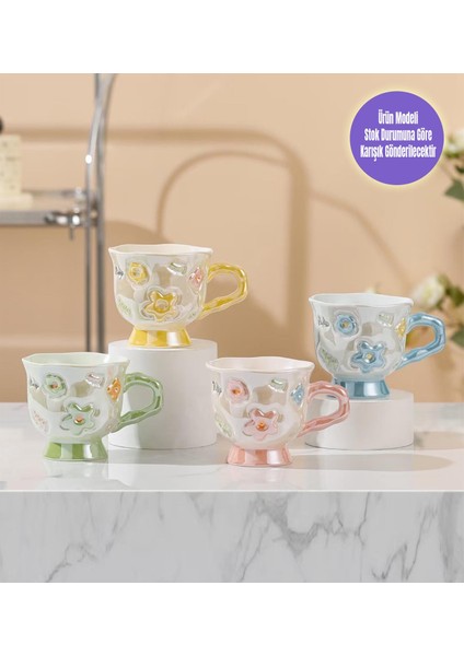 Bahar Esintisi Temalı Seramik Kupa