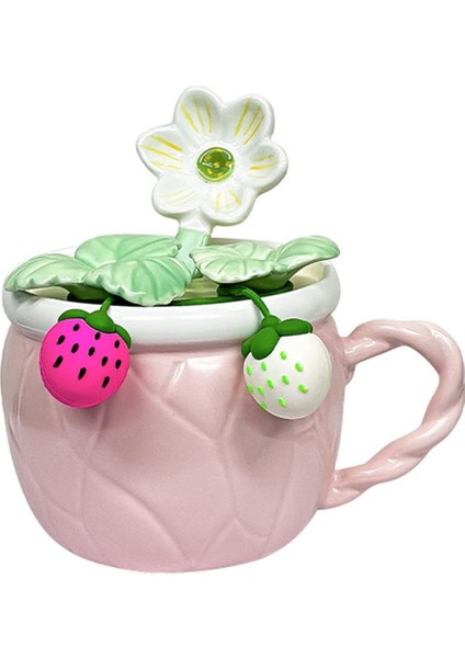 Çilek Bahçesi Temalı Seramik Kupa fiyatları