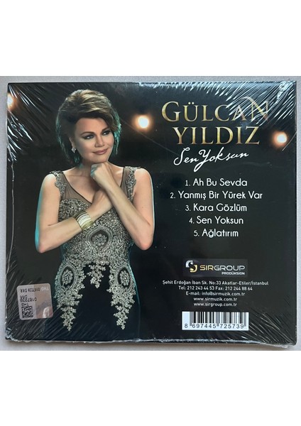 Gülcan Yıldız Sen Yoksun CD (Jelatininde Sıfır Orijnal Dönem Baskı Cd) fiyatları