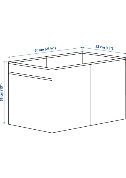 Slakt Kutu Bej Yeşil 55 x 33 x 33 cm fiyatları