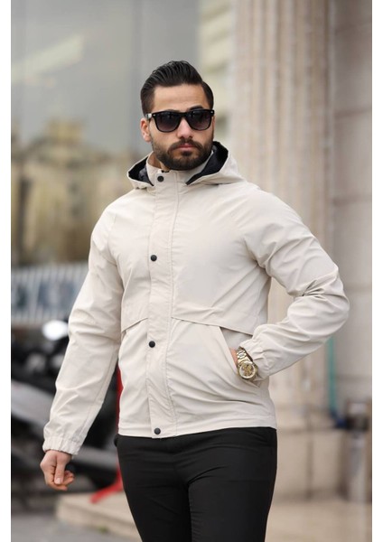 Çıkarılabilir Kapüşonlu, Regular-Fit, Suya Karşı Dayanıklı, Rüzgarlık, Yağmurluk USE527 fırsatları