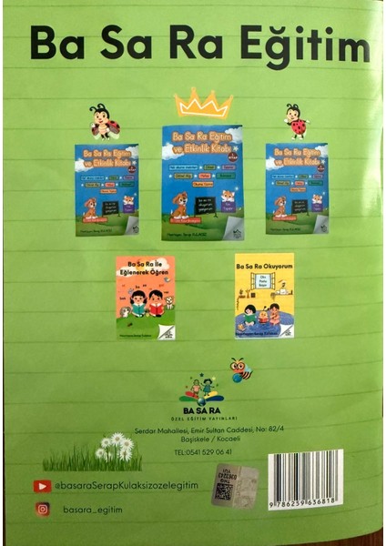 Ba Sa Ra Özel Eğitim Seti