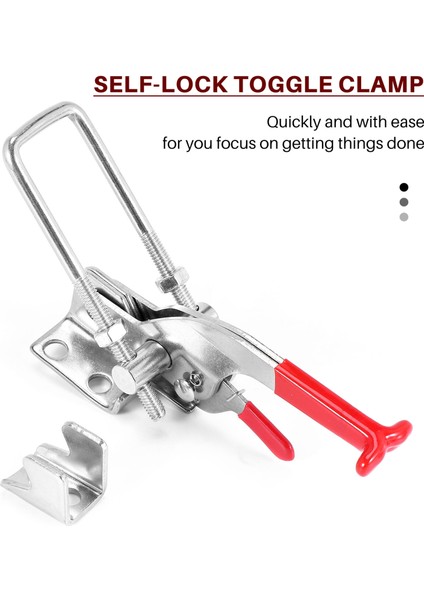 2-Pack 2000LBS Kapasite Ağır Derecesi Ayarlanabilir Mandal Ucptle Kelepçesi (Yurt Dışından) modelleri