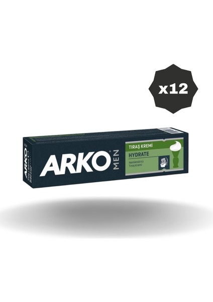Tıraş Kremi Hydrate 90 ml - (12 Adet)
