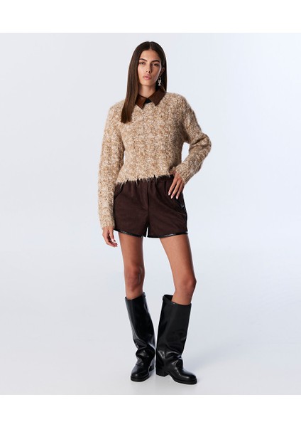 KONTRAST YAKALI RAW EDGE KAZAK TW6250050445021 modelleri