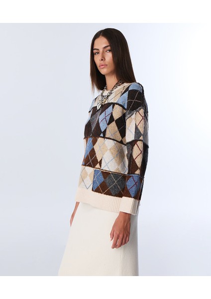 BAKLAVA DESEN OVERSIZE KAZAK TW6250050443082 modelleri