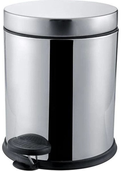 Paslanmaz Lüks Pedallı Çöp Kovası 3 Lt ROYALEKS-56345