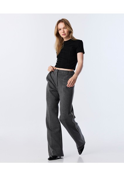 KONTRAST BİYELİ PANTOLON TW6250003208126