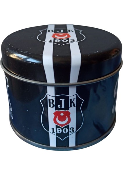 Vintage Beşiktaş Orijinal Teneke Kutu& 8.5x6 cm