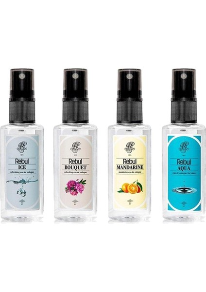 50 ml 4 Lü Kolonya Seti