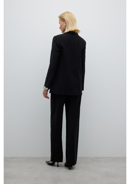 Kruvaze Ceket Siyah K2516005_001 indirimleri