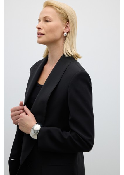 Kruvaze Ceket Siyah K2516005_001