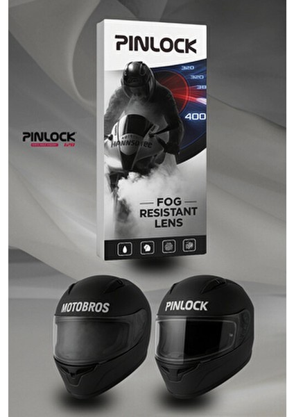 Motosiklet Kaskı İçin Pinlock Buhar Önleyici Lens Plastik Malzeme ile Uyumlu