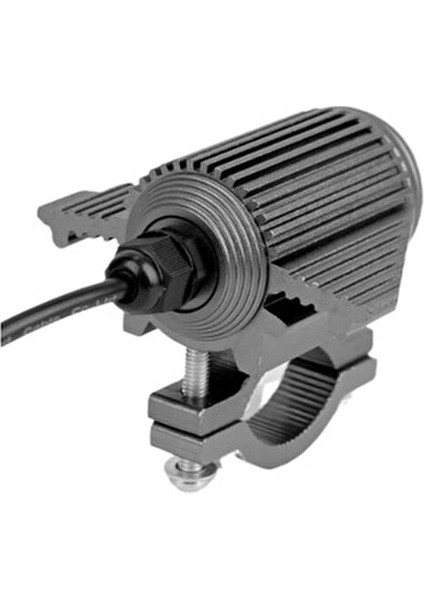 Oto Çizgi Motosiklet Sis Farı Kiti 2 Li Mercekli Yüksek Işıklı Beyaz ve Sarı 4800lm