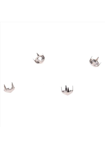 300 Gümüş Renk Bakır Yuvarlak Koni Perçin Spike Studs Spotlar Diy Rock Punk 8mm (Yurt Dışından) modelleri