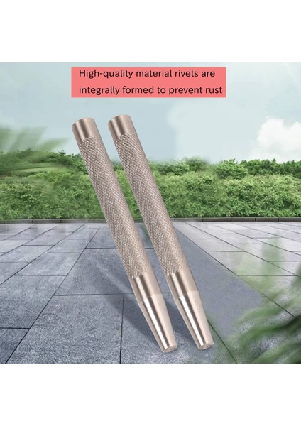 Kemerler Torbalar Yakalar Deri Hazırlama Için 2 Adet Punch Perçin Aleti ile 20 Paket Bakır Perçin ve Çapak (14MM ve 19MM) (Yurt Dışından) modelleri