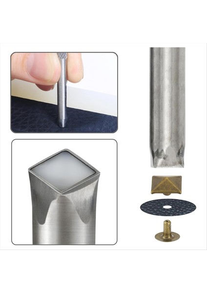 120 Set 12MM Piramit Küpe Giyim Kare Perçinler Ayakkabı Çantaları Için Deri Kumaş Metal Saplamalar Bel Craft (Yurt Dışından) fırsatları