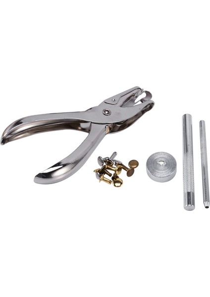 600 Set Deri Perçinler Çift Kapak Perçinli Tübüler Metal Saplama Pensesi Sabit Set Araçları (Yurt Dışından) indirimleri