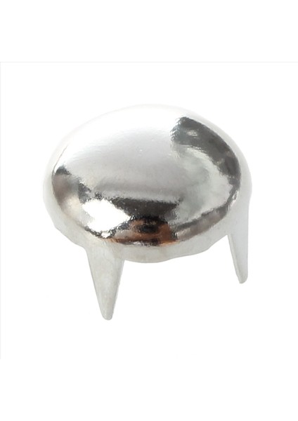 1000X Bakır 8mm Gümüş Yuvarlak Koni Perçin Perçin Punk Dekorasyon Perçin Perçin Gümüş (Yurt Dışından) fiyatları