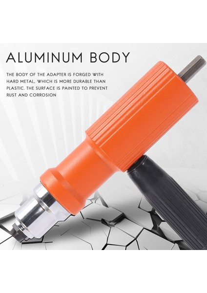 2 0mm - 4 8mm Elektrikli Perçin Tabancası Adaptör Başlığı Kablosuz Perçinleme Aracı Matkap Adaptörü (Yurt Dışından) fırsatları