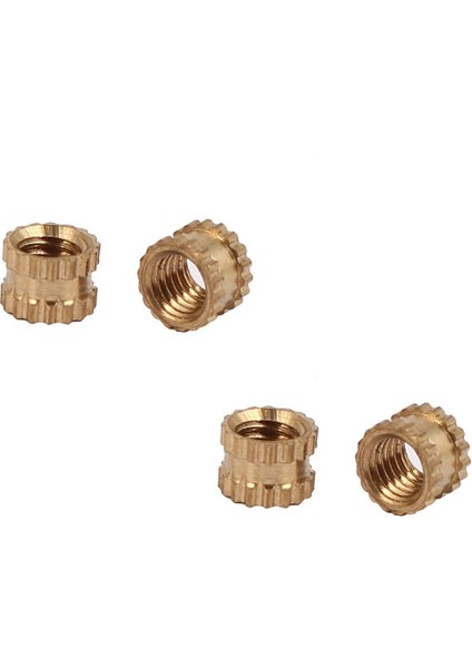 100PCS M3 x 3mm Dişi Iplik Pirinç Dişli Dişli Ekleme Gömme Fıstığı ve 100PCS M2 x 3mm (Yurt Dışından) fiyatları