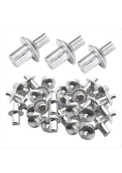 Yuvarlak Kafalı Alüminyum Çekirdek Perçinler Vuruş Tipi Genişleme Alüminyum Perçinler Yarım Yuvarlak Kafa Alüminyum Çekirdek Perçinleri (Yurt Dışından)