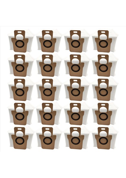 40PCS Xiaomi Mijia Omni 1s X10 Için Yedek Toz Torbası+ Robot Vakum Temizleyici Aksesuarları Çöp Çanta Parçaları (Yurt Dışından) fiyatları