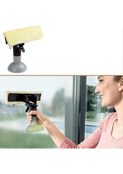 Karcher Penceresi Için Aksesuar Seti Wv1 Wv2 Wv5 Plus Mikrofiber Silecek Kapakları ve Kauçuk Dudak Squegee (Yurt Dışından) fiyatları