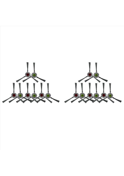 16 Pcs Yedek Parçalar Ecovacs Deebot Ozmo U2 DGN22 U2 Pro Robot Vakum Süpürge Aksesuarları (Yurt Dışından)