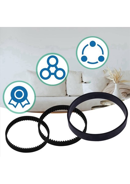 24PCS Yedek Vakum Kemeri Bissell Proweat 2x Revolution Pet Pro Temizleyici Modelleri 1986 1964 2007 2007P (Yurt Dışından) indirimleri