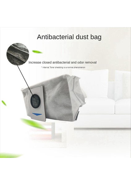 Ecovacs Için 48PCS Deebot T20/T20MAX/T20PRO/X1 OMNI/T10 Omni/turbo Vakum Süpürge Parçaları Yan Fırça Toz Torbası Mop Kumaş (Yurt Dışından) indirimleri