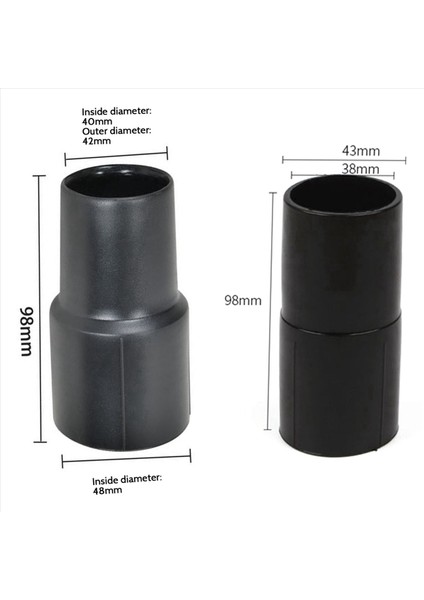 8pcs Döner Baş Vakum Süpürge Fırçası Temizleyici Nozul Emme Nozumu Adaptör Döner Kafa Halı Temizleyici Parçaları (Yurt Dışından) fırsatları