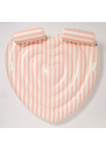 Çift Kişilik Kalpli Havuz Yatağı Simidi