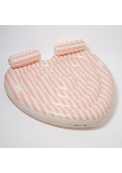 Çift Kişilik Kalpli Havuz Yatağı Simidi